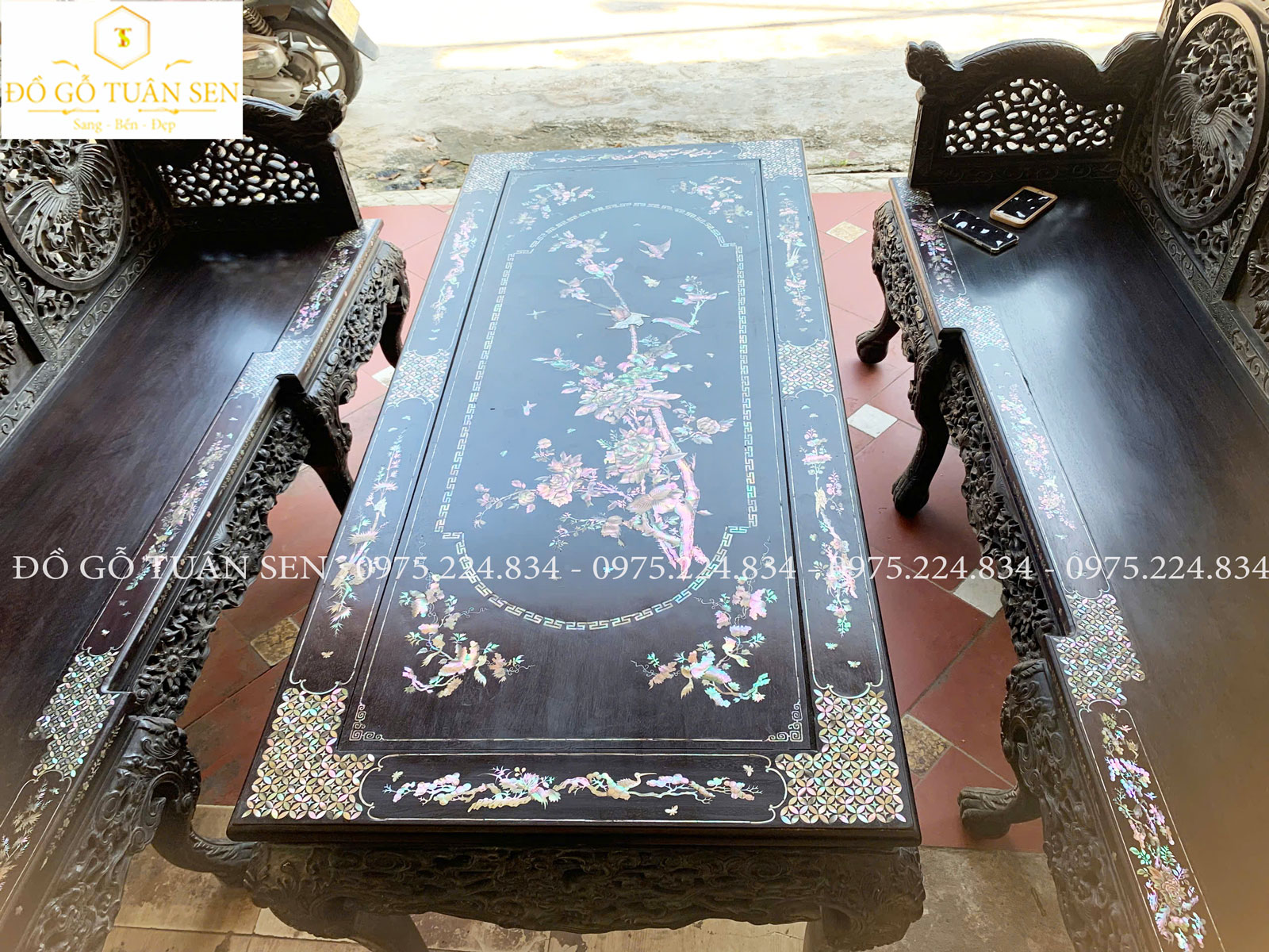 Thông tin trường kỷ Huế gỗ gụ V02